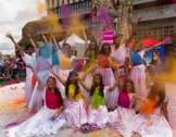 Holi Festival of Colour Flash Mobs