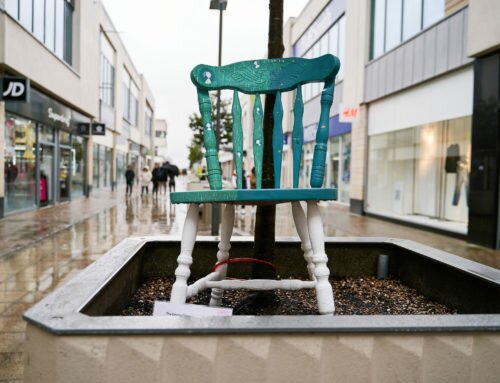 Follow the trail of The Empty Chairs at Liberty UK Festival in Corby